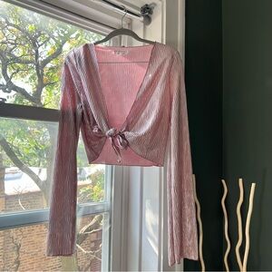 Urban Renewal Blush Pink Textured Blouse